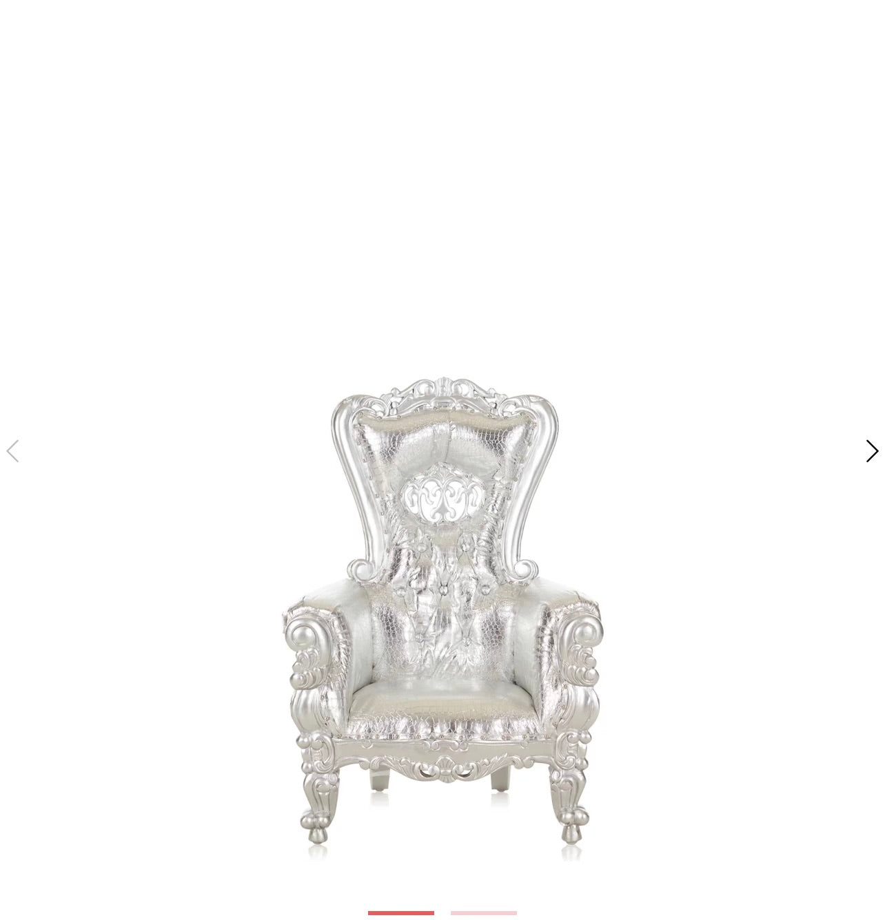 Queen's Collection Throne Chair